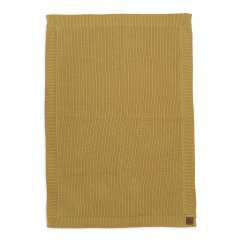 gold wool knitted blanket elodie details 30300102172NA 2 1000px