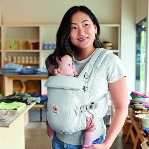 Nosítko Ergobaby ADAPT Soft touch cotton 2025 - Varianta: ERGOBABY | ADAPT Soft Touch Cotton - Onyx Black