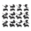 Set dvojčatový/sourozenecký kočárek Nuna DEMI Grow + korba Limitovaná edice
