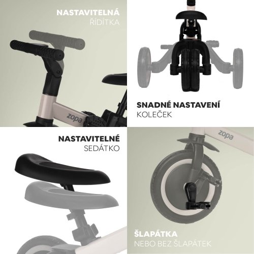 Tříkolka Zopa RAZOR EASY 2025