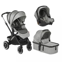 Kombinovaný kočárek Jané CROSSLIGHT + korba MICRO PRO + autosedačka KOOS i-size 2023