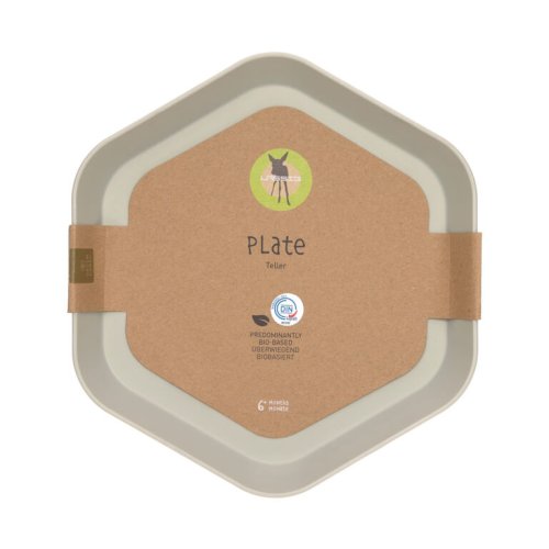 Dětský talířek Lässig Geo 2023 - Varianta: LÄSSIG Plate Geo 2023 grey-blue