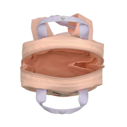 Batůžek Lässig Mini Square LITTLE GANG 2025 - Varianta: LÄSSIG Mini Square Backpack Little Gang cherry peach