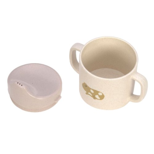 LÄSSIG Sippy Cup PP/Cellulose Tiny Team cat - Varianta: LÄSSIG Sippy Cup PP/Cellulose Tiny Team cat
