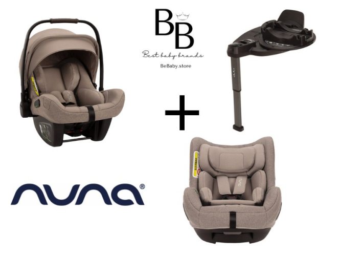 Set autosedačky Nuna PIPA Next + TODL Next + otočná základňa BASE CURV 2025 - Varianta: Cedar