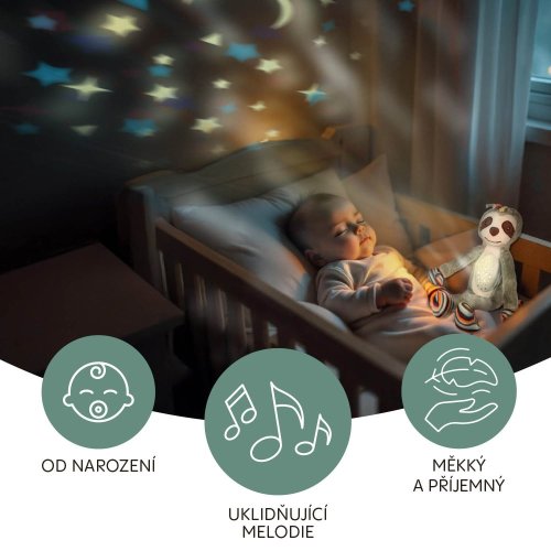 Plyšový Zopa usínáček s projektorem a melodiemi 2025