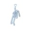 Králíček Richie Happy Horse - závěsný 27 cm - Varianta: krémový