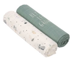 Bambusové pleny Lässig 120x120 Gard. Explo. 2024