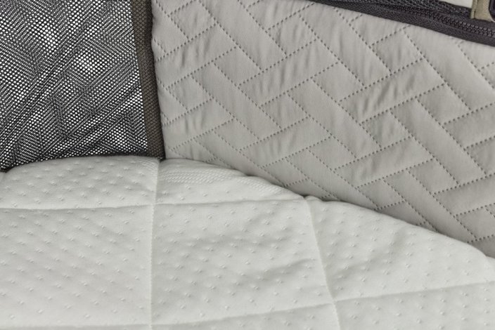 Dvojkombinace kočárku Moon PIÚ Extra set 2025 Black matt - Varianta: Black matt - MUD