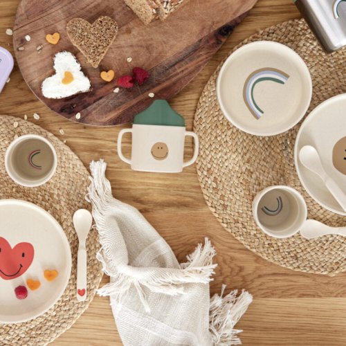 LÄSSIG Sippy Cup PP/Cellulose Tiny Team cat - Varianta: LÄSSIG Sippy Cup PP/Cellulose Tiny Team cat