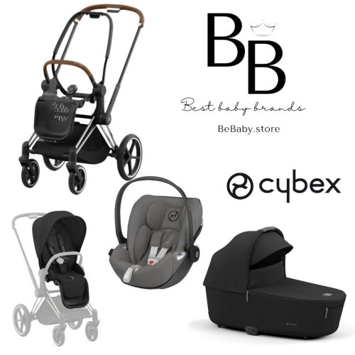 Set 4v1 kočárku Cybex PRIAM 4.0 + Autosedačka Cloud Z  i-size ZDARMA