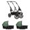 Set Tfk set duo2 frame 2025 - air chamber wheel + carrycot - Varianta: Tfk set duo2 frame 2025 - air chamber wheel + carrycot black
