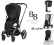 Set Cybex Priam 4 Chrome Black + Seat Pack 2024 s doplnkami ZADARMO