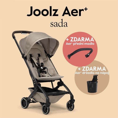 Športový kočík Joolz AER+ SADA madlo a držadlo na nápoj ZADARMO