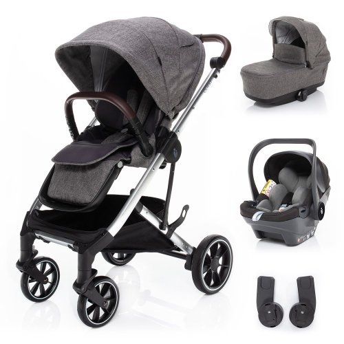 Trojkombinace kočárku Zopa QUEST + adaptéry 2023 - Varianta: Vulcan Black/Silver