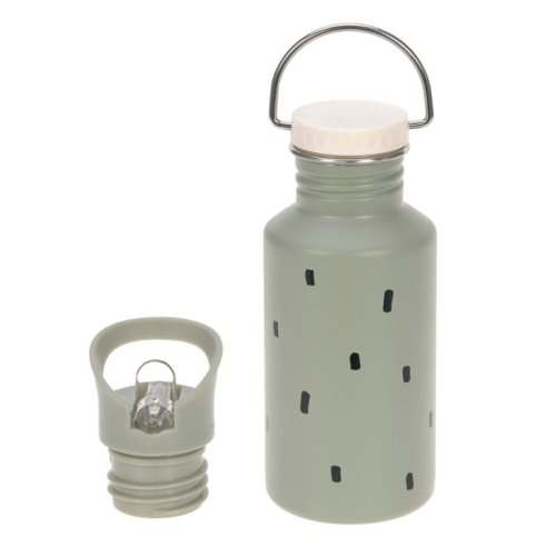 Nerezová láhev Lässig LITTLE GANG 2025 - Varianta: LÄSSIG Bottle Stainless Steel Little Gang 2025 heart lilac