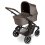 Dvojkombinace kočárku ABC Design SALSA 5 Air + adaptér pro autosedačku zdarma 2025 - Varianta: almond