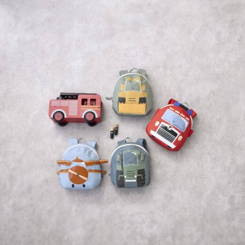 Dětský batůžek Lässig TINY DRIVERS 2025 - Varianta: LÄSSIG Tiny Backpack Tiny Drivers 2025 ballon