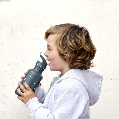 Nerezová láhev Lässig LITTLE GANG 2025 - Varianta: LÄSSIG Bottle Stainless Steel Little Gang 2025 heart lilac