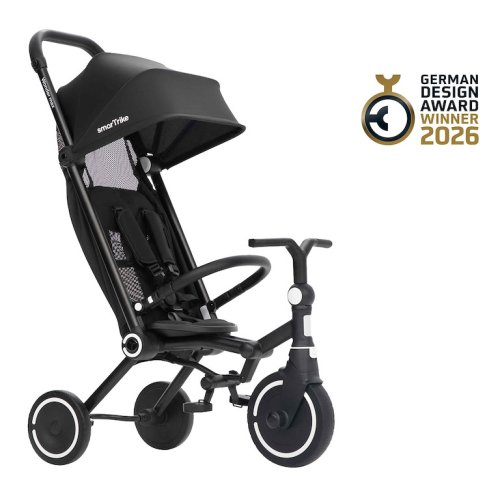 Multifunkční kočárek smarTrike Wonder Max™ 2026 - Varianta: Jet black