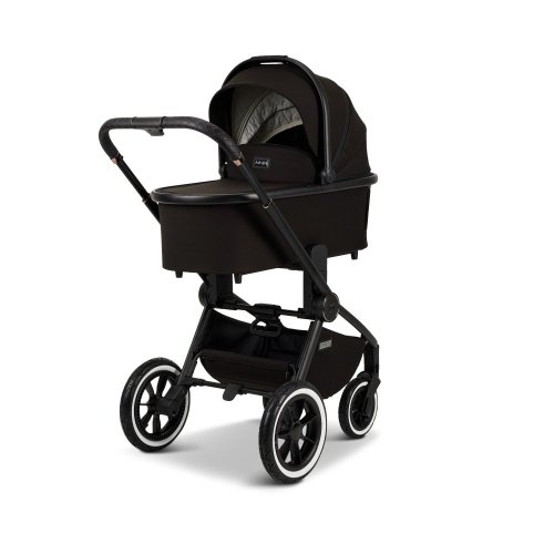 Dvojkombinace kočárku Moon RESEA + 2024 Moss Green - Varianta: RESEA + - Black