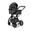Trojkombinace kočárku Moon PIÚ Kombi set 2025  - Black matt