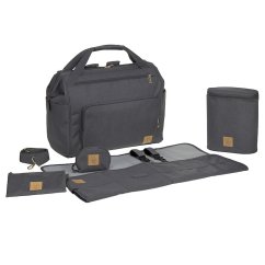 LÄSSIG Glam Goldie Twin Backpack anthracite