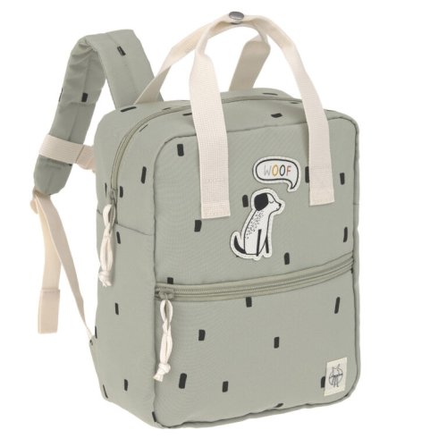 Mini batůžek Lässig HAPPY PRINTS 2025 - Varianta: LÄSSIG Mini Square Backpack Happy Prints caramel