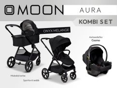 Trojkombinace kočárku Moon AURA - Kombi 2026