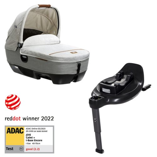 Hluboká korba/Autosedačka Joie CALMI R129 SIGNATURE 2024 ( HUSH R 129 ) - Varianta: Joie calmi™ R129 2025 Signature carbon + i-Base™ Encore