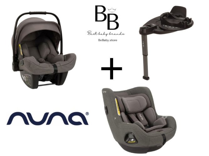 Set autosedačky Nuna PIPA Next + TODL Next + otočná základňa BASE CURV 2025 - Varianta: Cedar