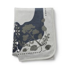 Sametová deka ELODIE DETAILS Pearl Velvet  – Rebel Poodle Mineral Green