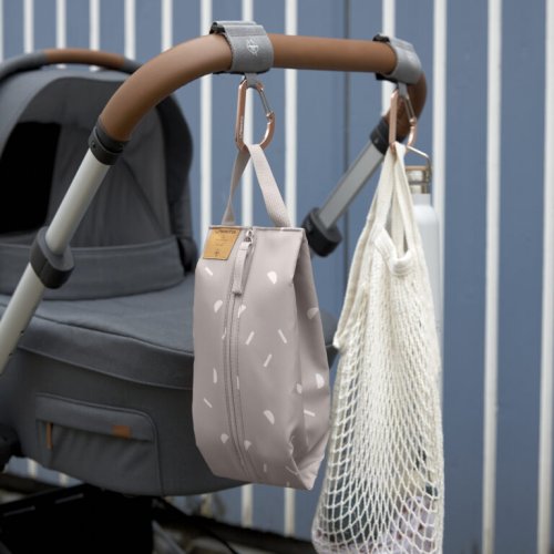 Funkční izolovaný sáček Lässig POUCH 2024 - Varianta: LÄSSIG Casual Insulated Pouch 2024 Blocks taupe