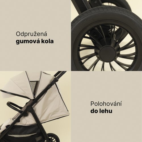 Sportovní kočárek Moya - Varianta: Kodi Bronze