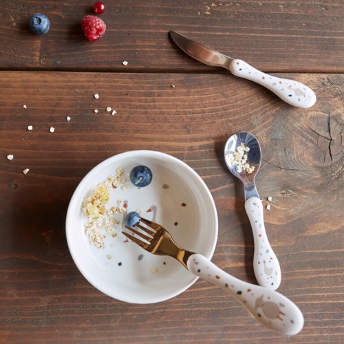 Dětský příbor 3pcs Lässig Garden/Little 2025 - Varianta: LÄSSIG Cutlery 3pcs Garden Explorer