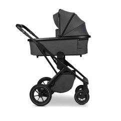 Dvojkombinácia kočíka Moon PIÚ 2025 Black matt