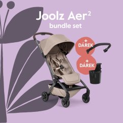 Sportovní kočárek Joolz AER2 BUNDLE SET s držákem na nápoje a madlem 2026