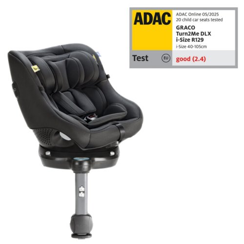 Autosedačka Graco Turn2Me™ DLX R129 2026 - Varianta: iron