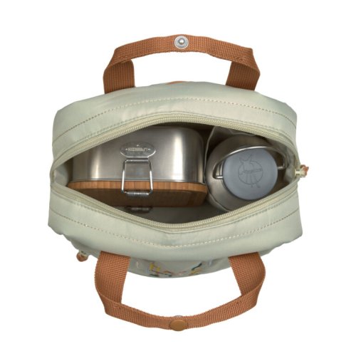 Batůžek Lässig Mini Square LITTLE GANG 2025 - Varianta: LÄSSIG Mini Square Backpack Little Gang cherry peach