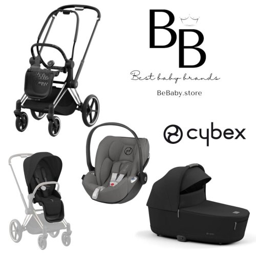 Set 4v1 kočárku Cybex PRIAM 4.0 + Autosedačka Cloud Z  i-size ZDARMA