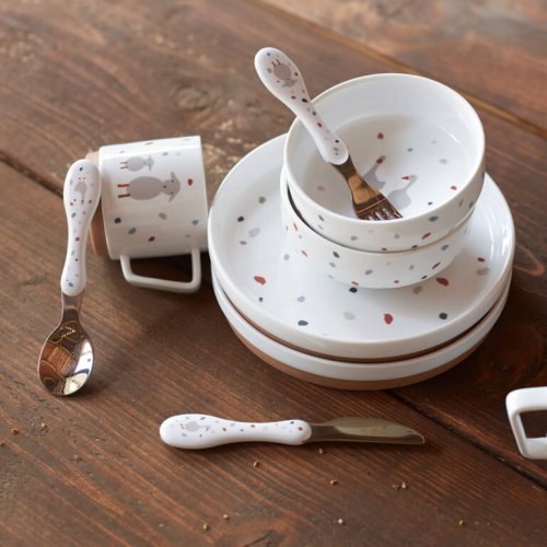 Dětský příbor 3pcs Lässig Garden/Little 2025 - Varianta: LÄSSIG Cutlery 3pcs Garden Explorer