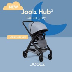 Kočík Joolz Hub² l Lunar grey Limitovaná edícia + Deka Yumeko 2026