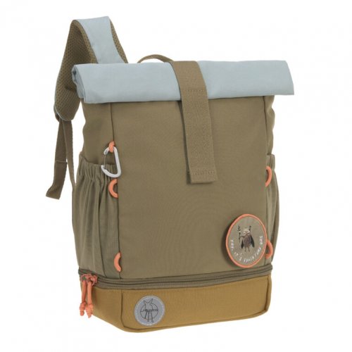 Detský batôžtek Lässig MINI ROLLTOP 2023 - Varianta: Mini Rolltop Backpack Nature hazelnut