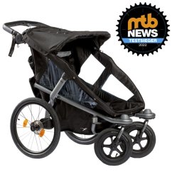 Sportovní/sourozenecký Cyklo-kočárek Tfk VELO 2 2025 - Navy/Black