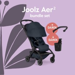 Sportovní kočárek Joolz AER2 BUNDLE SET s držákem na nápoje a madlem 2026