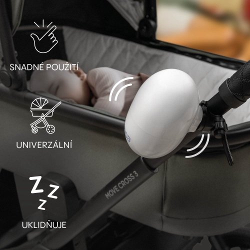 Zopa Houpadlo na kočárky EGGY 2025 - nabíjecí