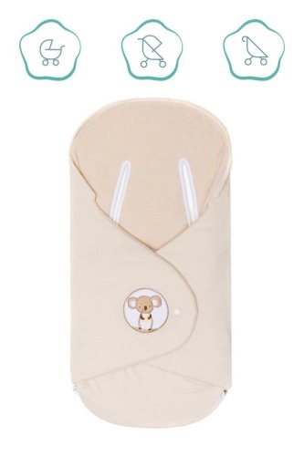 Fillikid Zavinovací deka KOALA Beige 2025