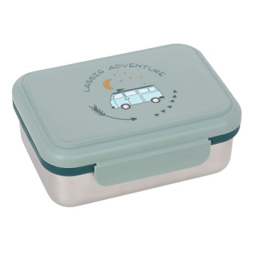Svačinový box Lässig ADVENTURE/SAFARI 2025 - Varianta: LÄSSIG Lunchbox Stainless Steel Adventure bus
