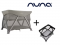 Cestovní postýlka Nuna SENA AIRE 2022 + Voděodolný potah matrace - Barevné varianty Nuna: Charcoal