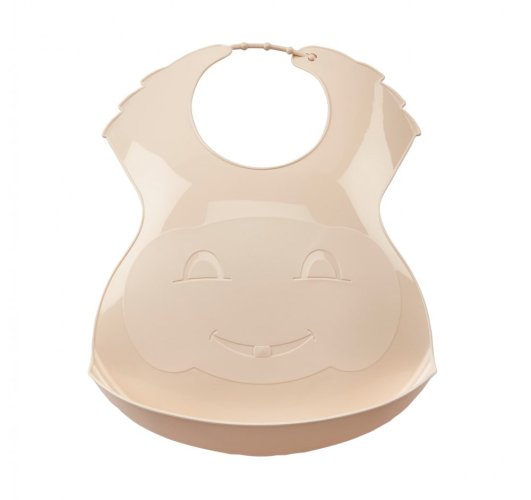 Dětský plastový bryndák se smajlíkem ThermoBaby